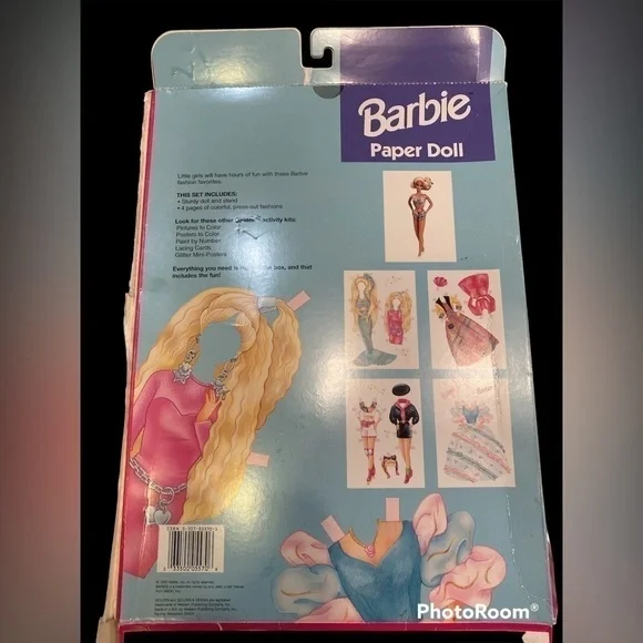 BARBIE paper doll- vintage from 1993 original product from Mattel, inc - Picture 3 of 11